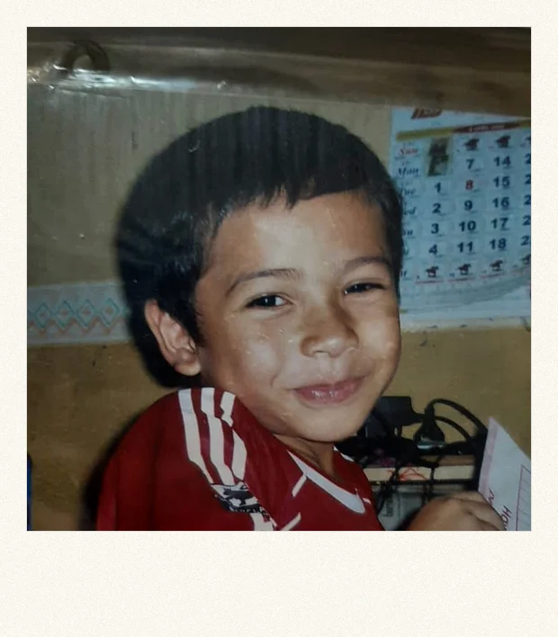Syakhir semasa kecil